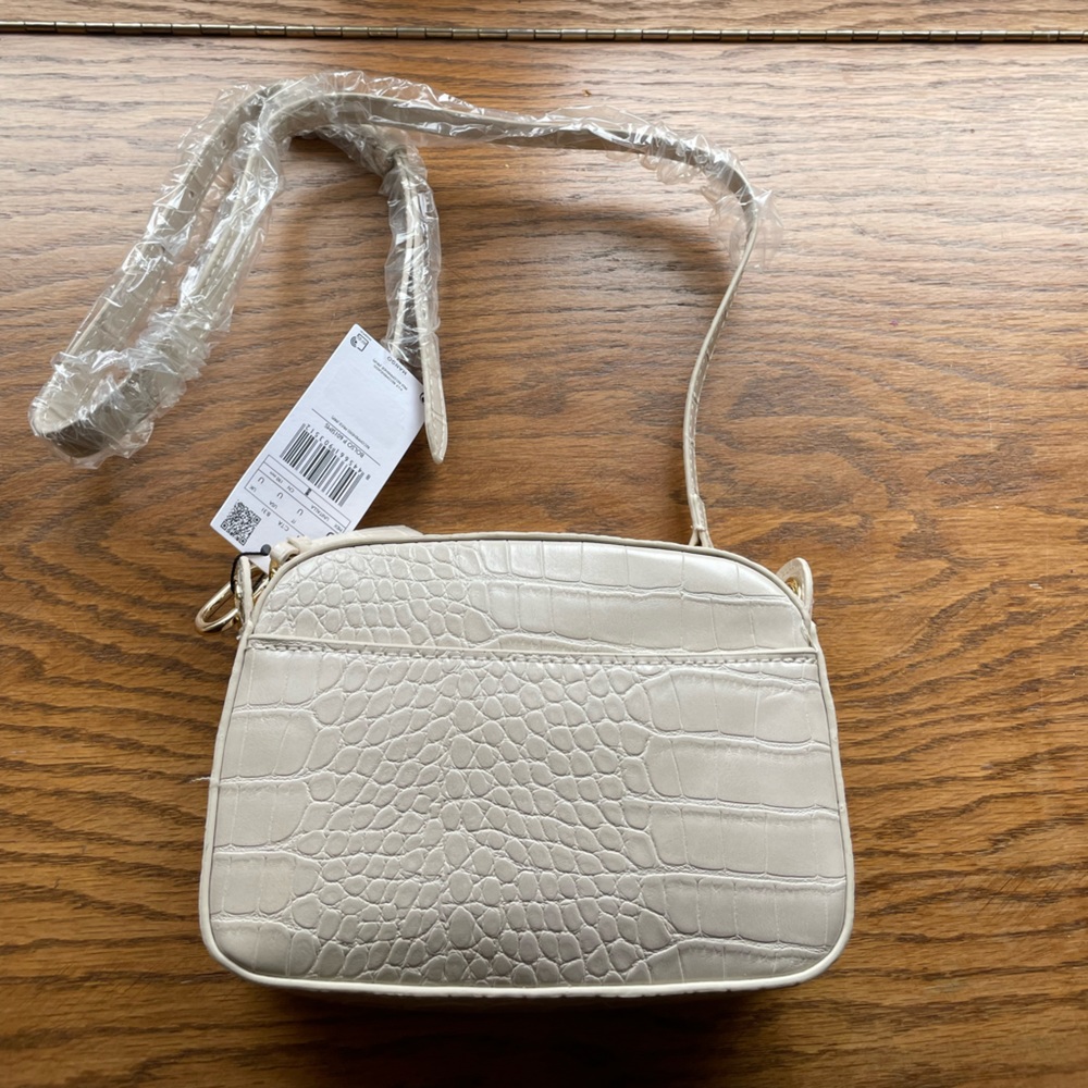Croc embossed crossbody